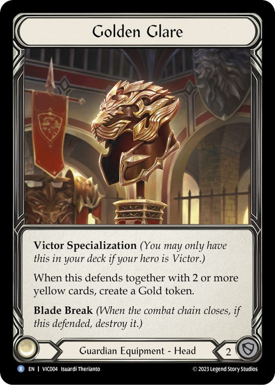 Golden Glare [VIC004] (Heavy Hitters Victor Blitz Deck) | Magic Magpie