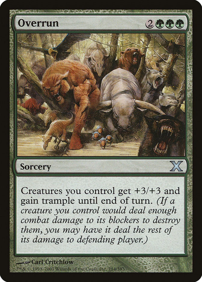Overrun [Tenth Edition] | Magic Magpie