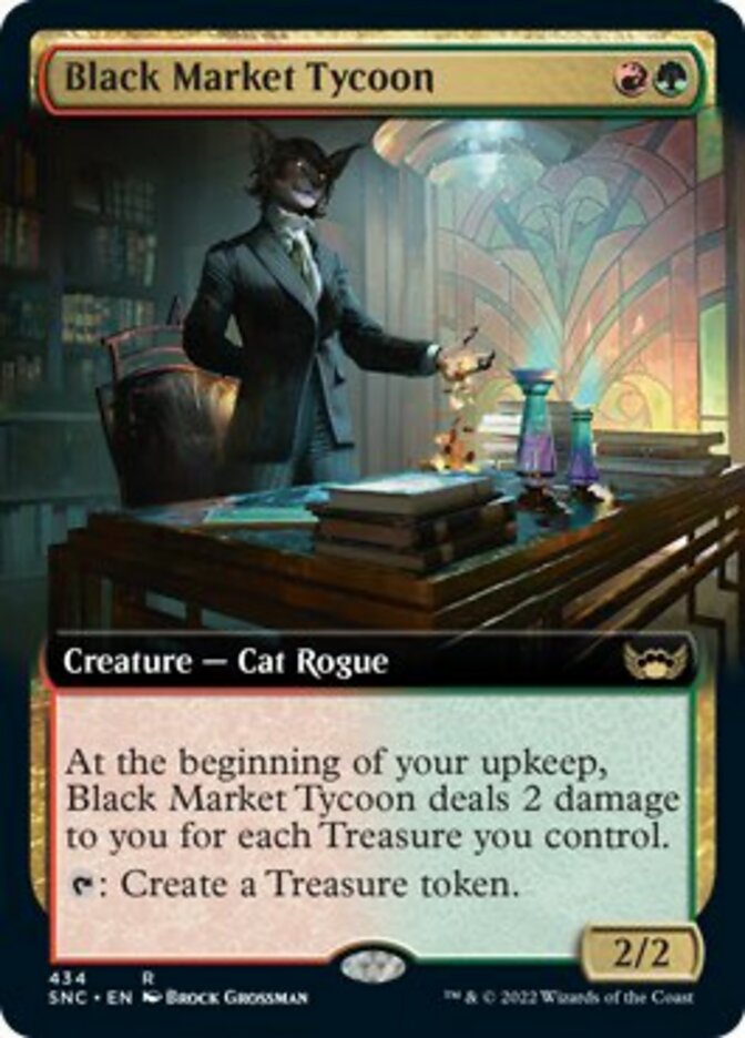 Black Market Tycoon (Extended Art) [Streets of New Capenna] | Magic Magpie