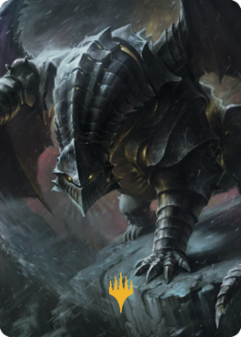 Chardalyn Dragon Art Card (Gold-Stamped Signature) [Commander Legends: Battle for Baldur's Gate Art Series] | Magic Magpie