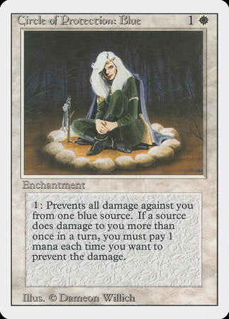 Circle of Protection: Blue [Revised Edition] | Magic Magpie