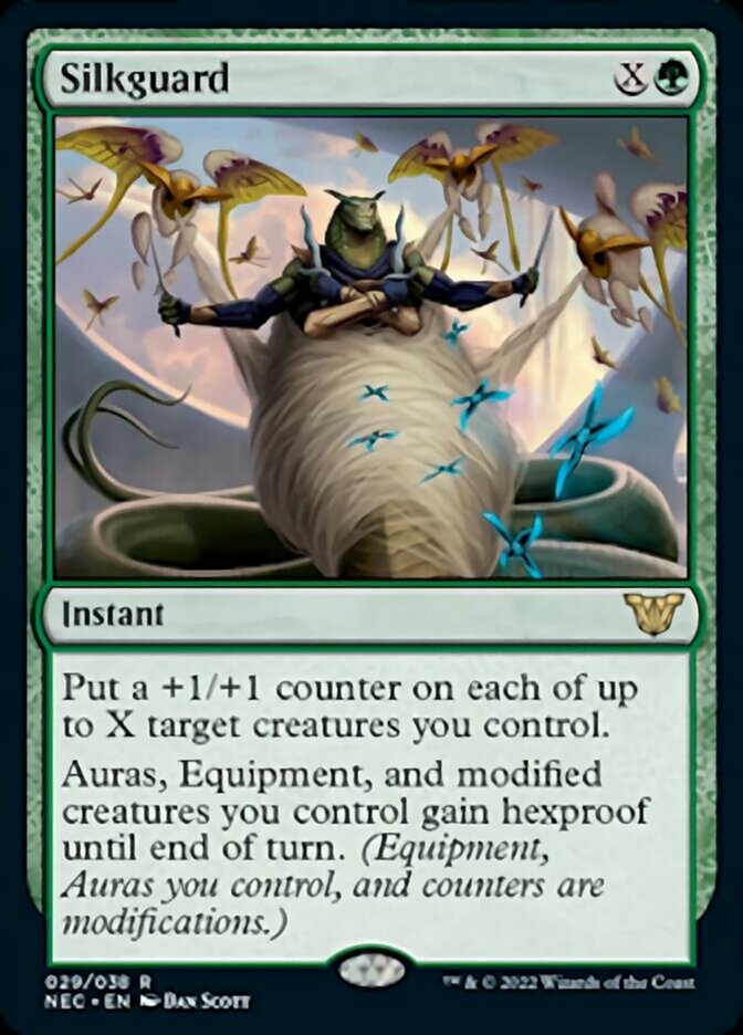 Silkguard [Kamigawa: Neon Dynasty Commander] | Magic Magpie