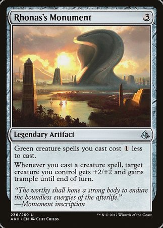 Rhonas's Monument [Amonkhet] | Magic Magpie