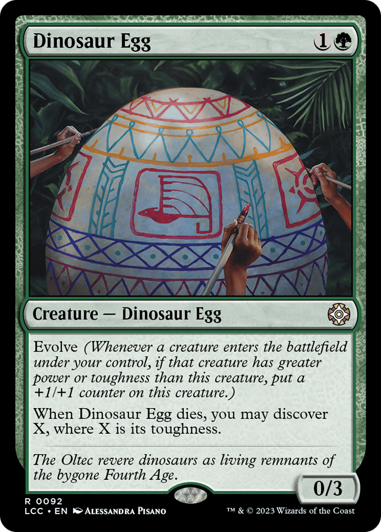 Dinosaur Egg [The Lost Caverns of Ixalan Commander] | Magic Magpie