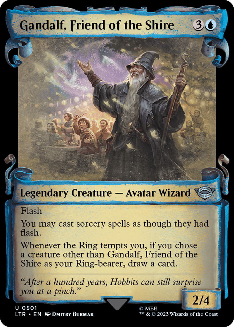 Gandalf, Friend of the Shire [The Lord of the Rings: Tales of Middle-Earth Showcase Scrolls] | Magic Magpie