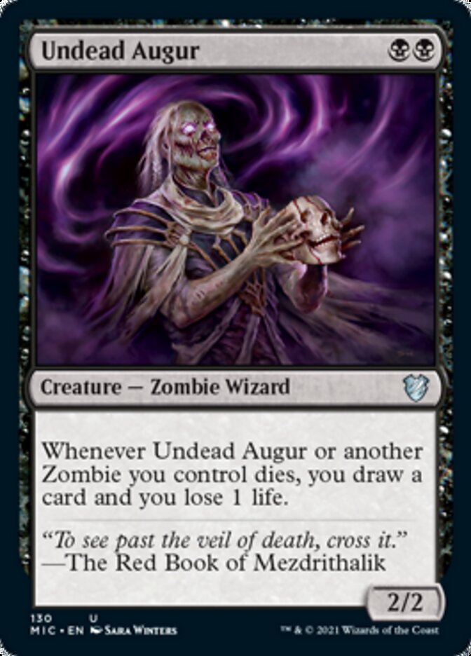 Undead Augur [Innistrad: Midnight Hunt Commander] | Magic Magpie