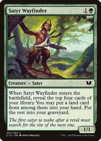 Satyr Wayfinder [Commander 2015] | Magic Magpie