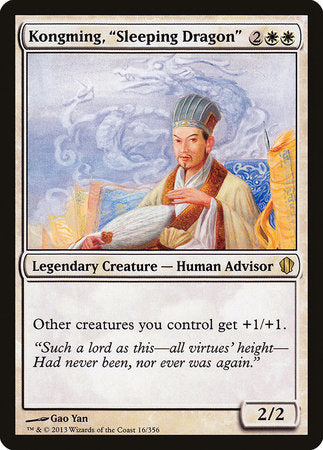 Kongming, "Sleeping Dragon" [Commander 2013] | Magic Magpie