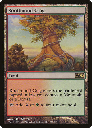 Rootbound Crag [Magic 2010] | Magic Magpie