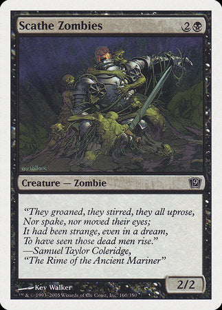 Scathe Zombies [Ninth Edition] | Magic Magpie