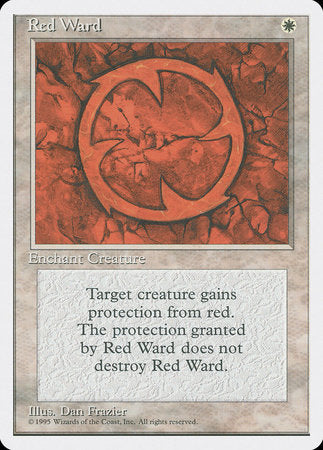 Red Ward [Fourth Edition] | Magic Magpie