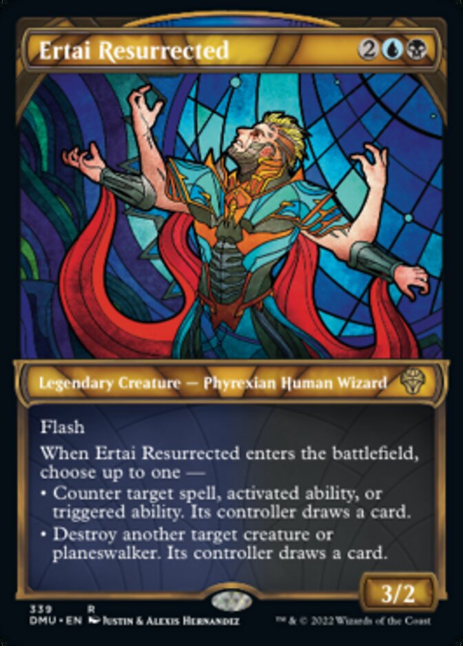 Ertai Resurrected (Showcase Textured) [Dominaria United] | Magic Magpie