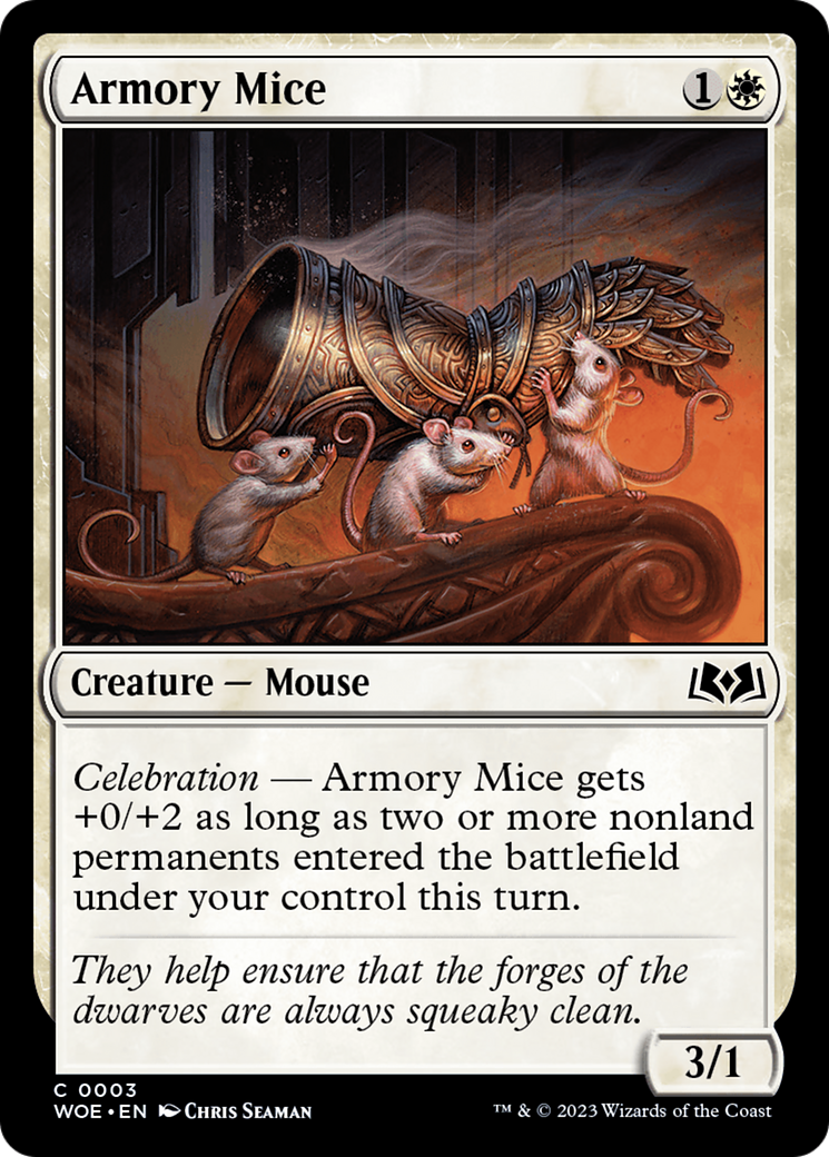 Armory Mice [Wilds of Eldraine] | Magic Magpie