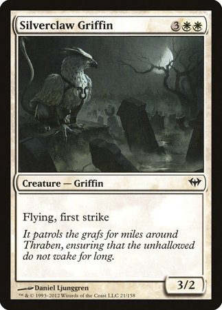 Silverclaw Griffin [Dark Ascension] | Magic Magpie