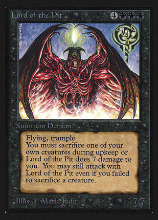 Lord of the Pit (IE) [Intl. Collectors’ Edition] | Magic Magpie