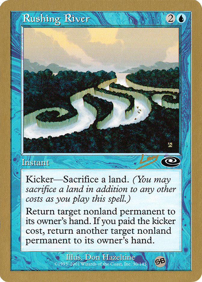 Rushing River (Raphael Levy) (SB) [World Championship Decks 2002] | Magic Magpie