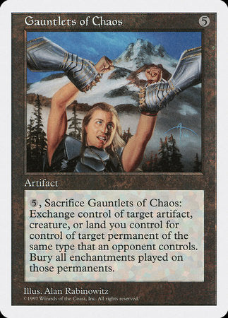 Gauntlets of Chaos [Fifth Edition] | Magic Magpie