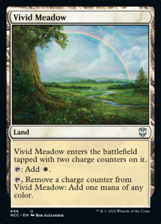 Vivid Meadow [Streets of New Capenna Commander] | Magic Magpie