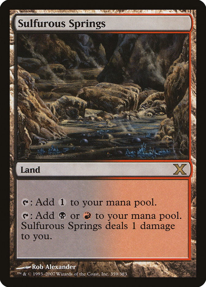 Sulfurous Springs [Tenth Edition] | Magic Magpie