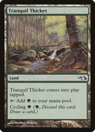 Tranquil Thicket [Duel Decks: Elves vs. Goblins] | Magic Magpie