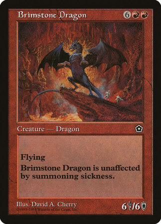 Brimstone Dragon [Portal Second Age] | Magic Magpie