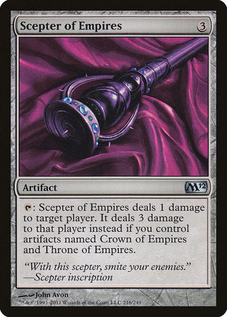 Scepter of Empires [Magic 2012] | Magic Magpie