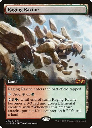 Raging Ravine [Ultimate Box Topper] | Magic Magpie