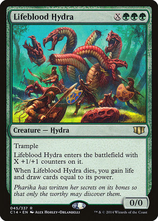 Lifeblood Hydra [Commander 2014] | Magic Magpie