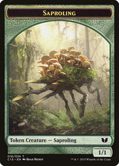 Snake (021) // Saproling Double-Sided Token [Commander 2015 Tokens] | Magic Magpie