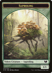 Elephant // Saproling Double-Sided Token [Commander 2015 Tokens] | Magic Magpie