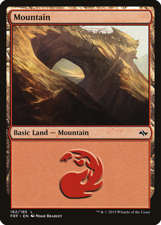 Mountain (182) [Fate Reforged] | Magic Magpie