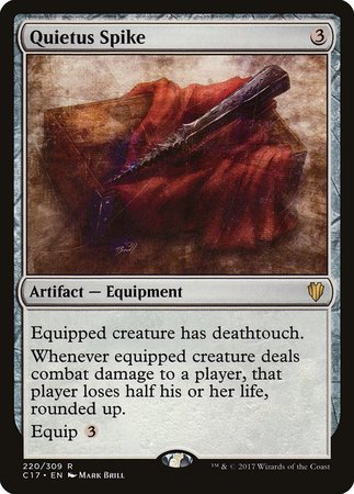Quietus Spike [Commander 2017] | Magic Magpie