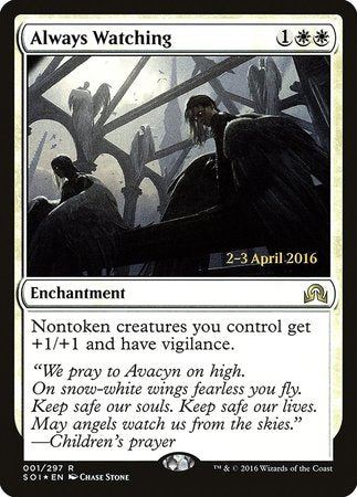 Always Watching [Shadows over Innistrad Promos] | Magic Magpie