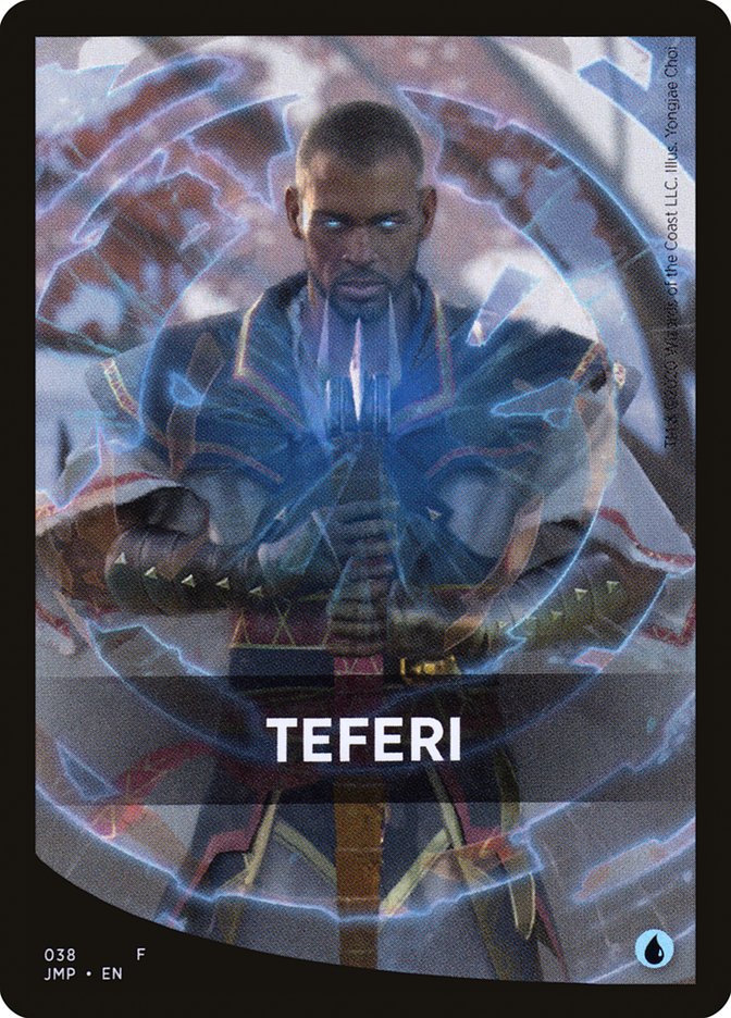 Teferi Theme Card [Jumpstart Front Cards] | Magic Magpie