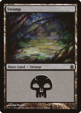 Swamp (309) [Commander 2011] | Magic Magpie