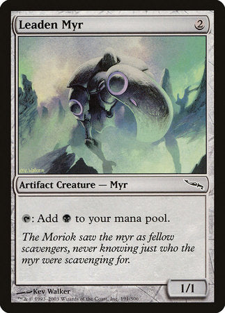 Leaden Myr [Mirrodin] | Magic Magpie