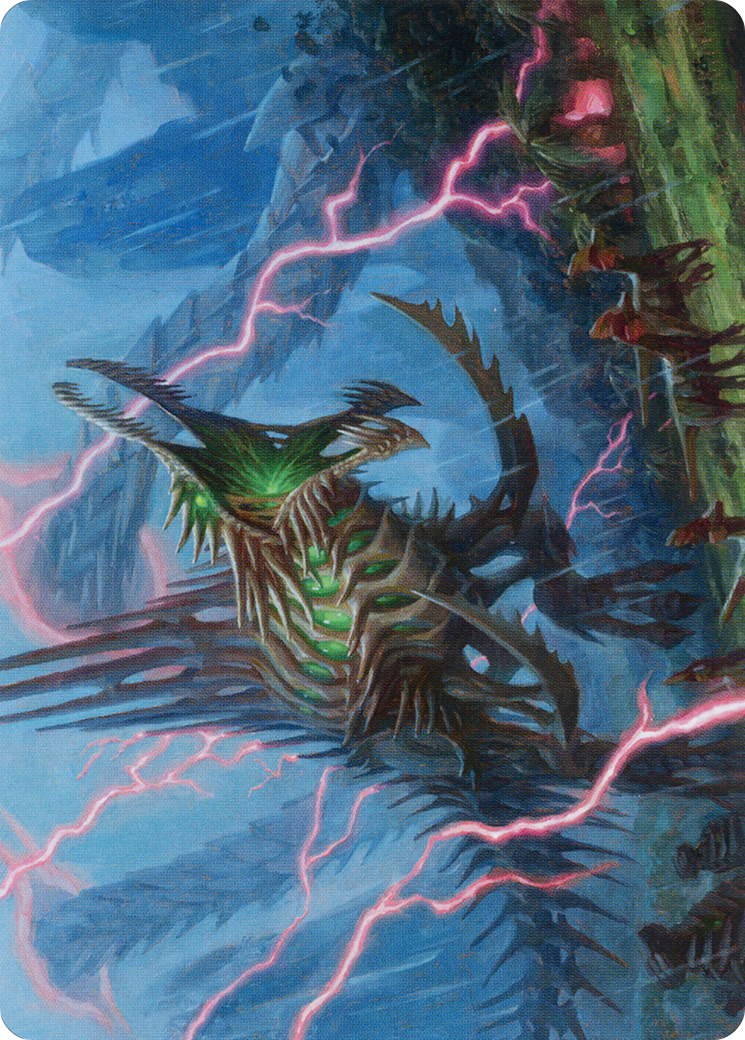 Etali, Primal Sickness Art Card [March of the Machine Art Series] | Magic Magpie