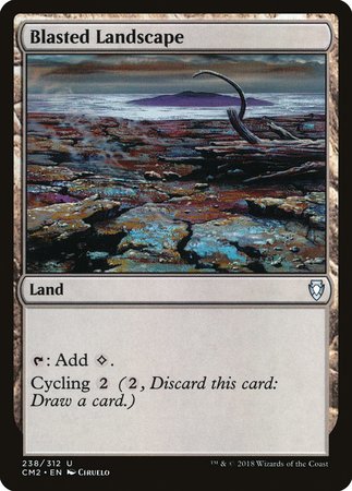 Blasted Landscape [Commander Anthology Volume II] | Magic Magpie