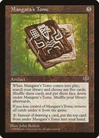 Mangara's Tome [Mirage] | Magic Magpie