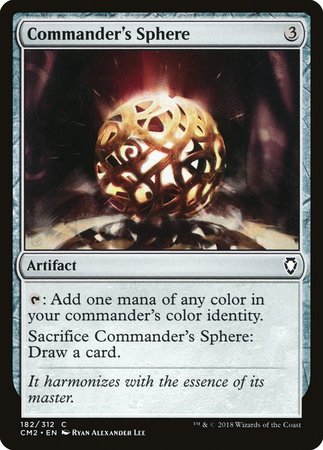 Commander's Sphere [Commander Anthology Volume II] | Magic Magpie
