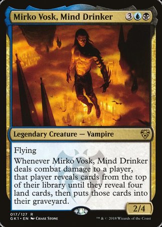 Mirko Vosk, Mind Drinker [GRN Guild Kit] | Magic Magpie