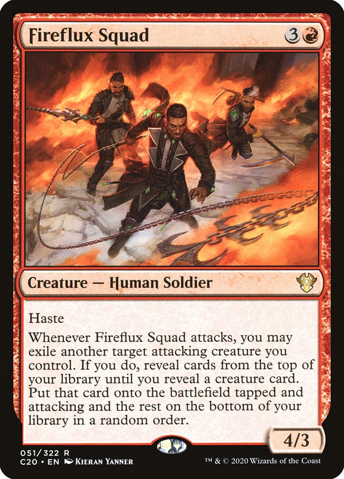 Fireflux Squad [Commander 2020] | Magic Magpie