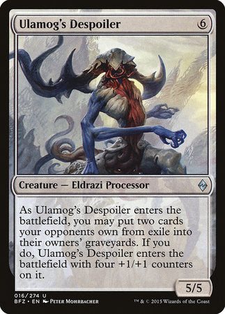 Ulamog's Despoiler [Battle for Zendikar] | Magic Magpie