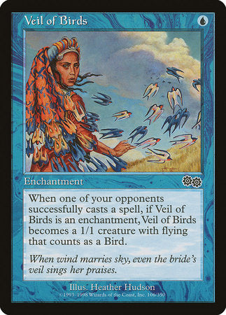 Veil of Birds [Urza's Saga] | Magic Magpie