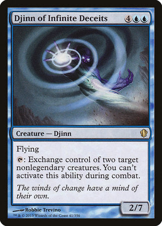 Djinn of Infinite Deceits [Commander 2013] | Magic Magpie