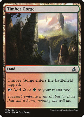 Timber Gorge [Oath of the Gatewatch] | Magic Magpie