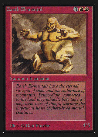 Earth Elemental (IE) [Intl. Collectors’ Edition] | Magic Magpie