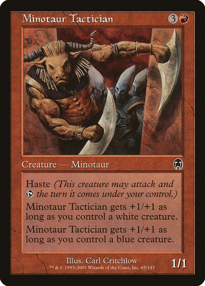 Minotaur Tactician [Apocalypse] | Magic Magpie