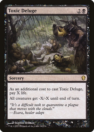 Toxic Deluge [Commander 2013] | Magic Magpie