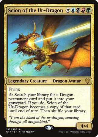 Scion of the Ur-Dragon [Commander 2017] | Magic Magpie